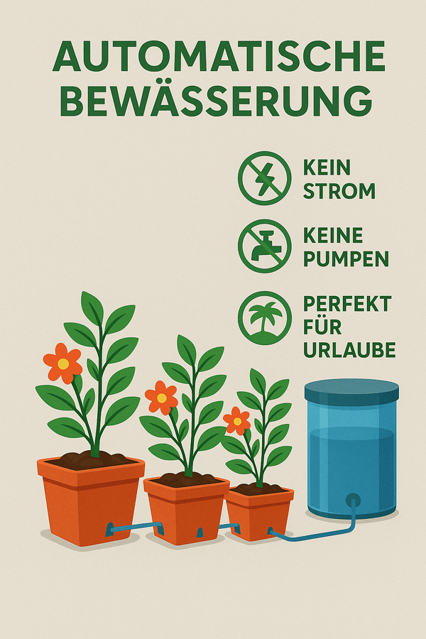 Growbox Bewässerung