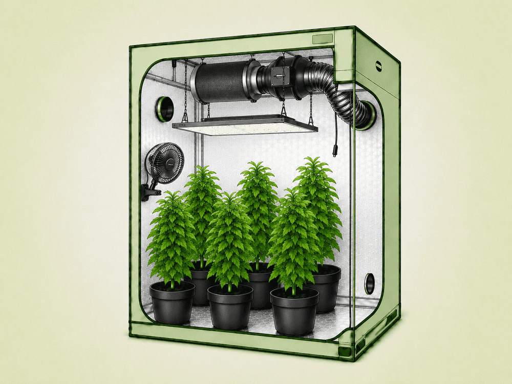Growbox Komplettset LED
